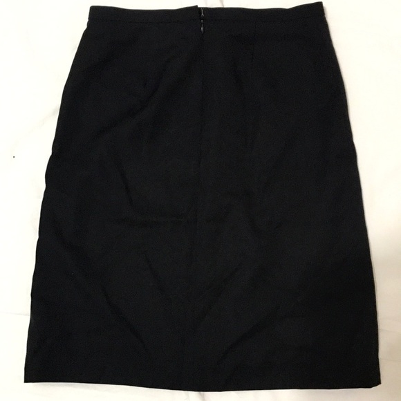 Dark navy J Crew skirt - Picture 3 of 4